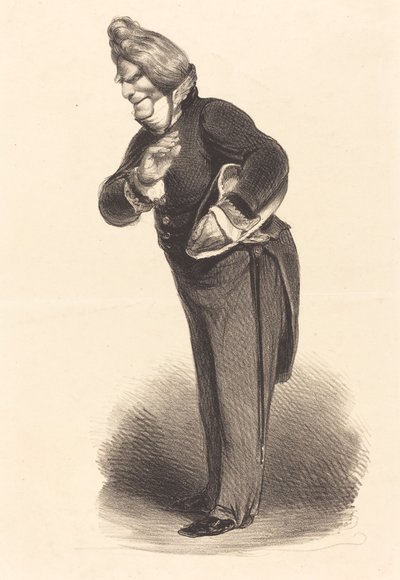 Admiral Verhuel av Honoré Daumier