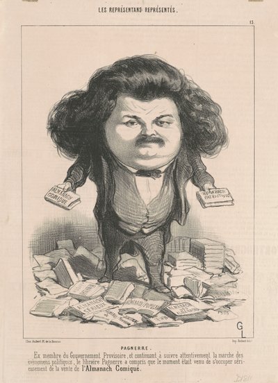 Maur. Laurent Pagnerre av Honoré Daumier