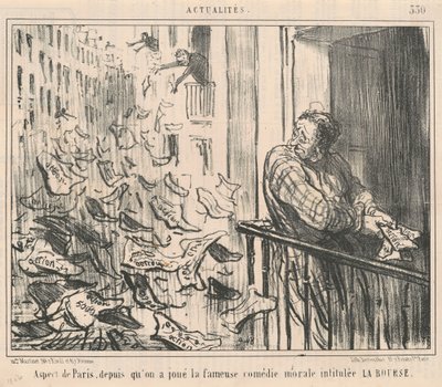 Aspekt av Paris, siden vi spilte... av Honoré Daumier