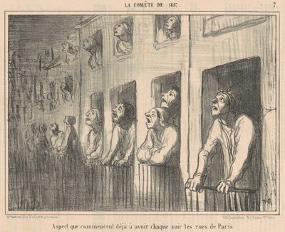 Aspekt som allerede begynner å få... av Honoré Daumier
