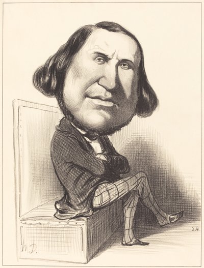 august kveld av Honoré Daumier