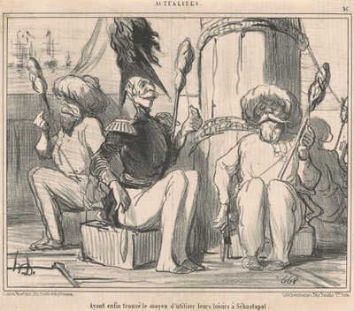 Har endelig funnet en måte å bruke hobbyene sine på! av Honoré Daumier