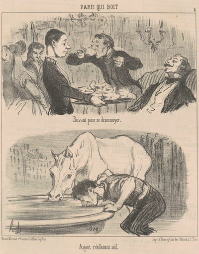 Sikler for å kjede seg av Honoré Daumier