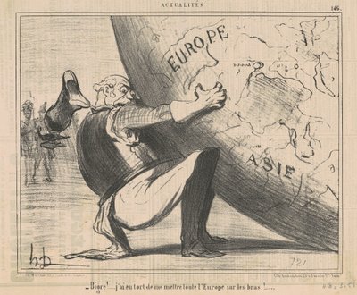 Jammen! ... jeg tok feil når jeg sa meg selv ... av Honoré Daumier