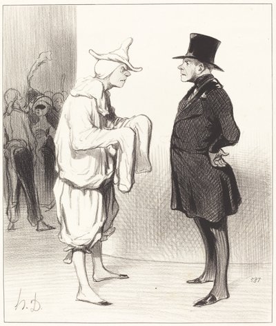 Utspillers gulrot av Honoré Daumier