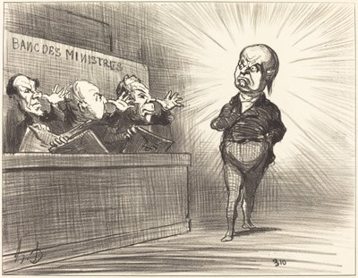 Det er ikke den tiden enda... av Honoré Daumier