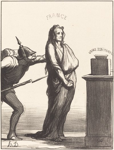 Hva noen aviser vil kalle... av Honoré Daumier