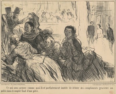 Som beviser for oss at det er... ubrukelig... av Honoré Daumier