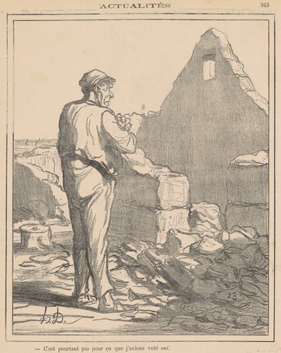 Men det er ikke derfor... av Honoré Daumier