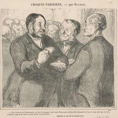 Den dumme dubrancarten... av Honoré Daumier