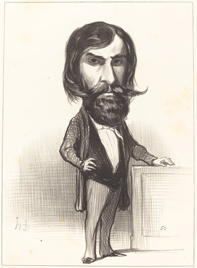 Ch. Ferdinand Gambon av Honoré Daumier