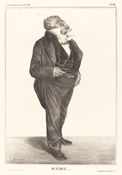 Charles Guillaume Etienne av Honoré Daumier