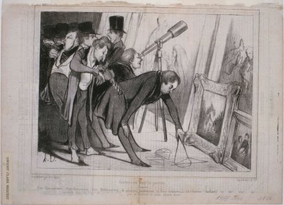 Berømt maleri jury av Honoré Daumier