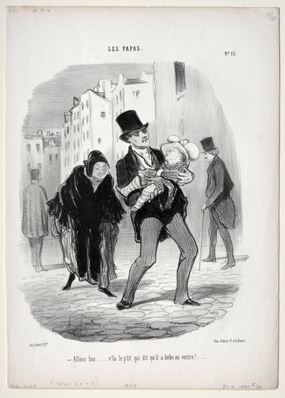 Kom igjen, kjære... av Honoré Daumier