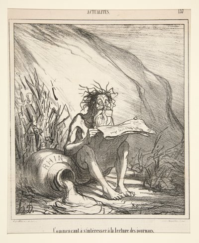 Commencant a s av Honoré Daumier