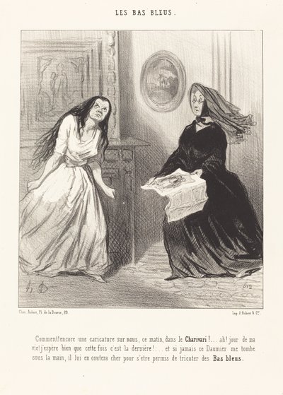 Hvordan! enda en karikatur av oss... av Honoré Daumier