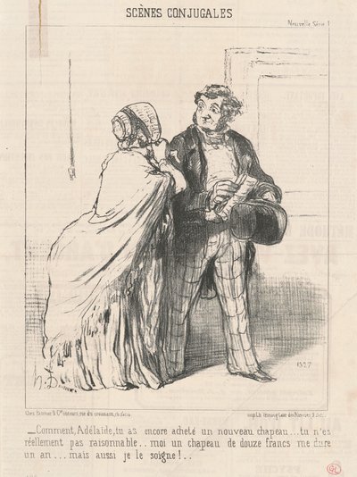 Hvordan ... du kjøpte en ... lue igjen ... av Honoré Daumier