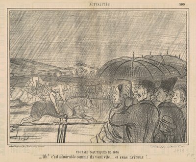 1856 Vannløp av Honoré Daumier