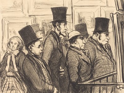 Cristi... det er en biff som er godt utført!... av Honoré Daumier