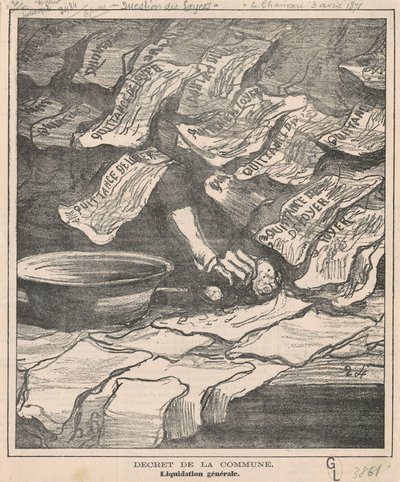 Kommunevedtak av Honoré Daumier