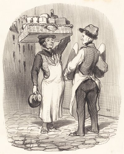 bedriftsledere av Honoré Daumier