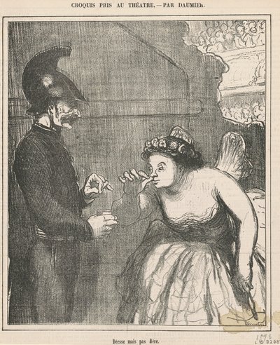 Gudinne, men ikke stolt av Honoré Daumier