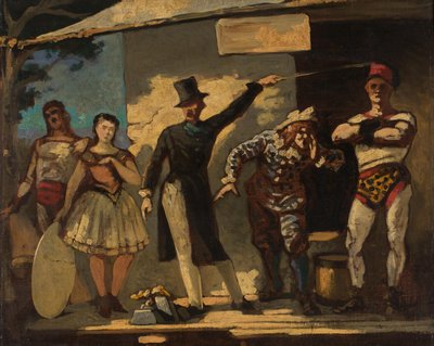 Sjonglerne av Honoré Daumier
