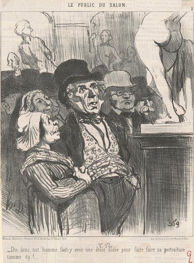 Si, mannen vår, må... av Honoré Daumier