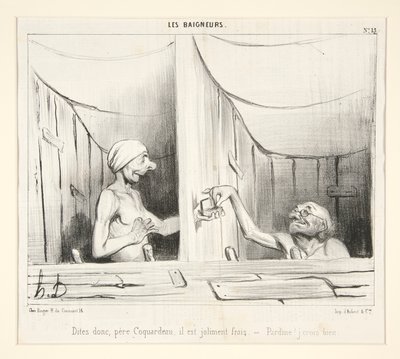 Si, far Coquadeau, det er ganske ferskt av Honoré Daumier