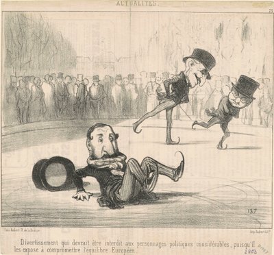 Underholdning som burde forbys... av Honoré Daumier
