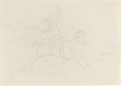 Don Quixote av Honoré Daumier