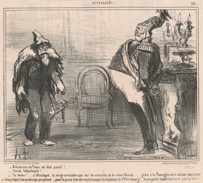 Hvor er du fra? av Honoré Daumier