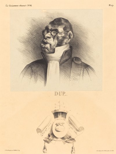 eldste dupin av Honoré Daumier