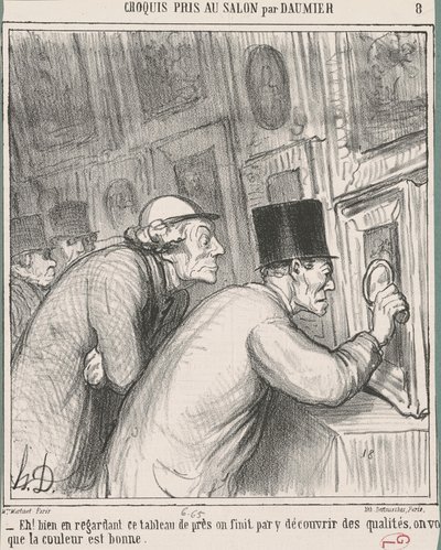 Hei! Ta en god titt på denne tabellen av Honoré Daumier