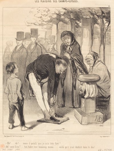 Eh!... Eh!... men det ser ut til at... av Honoré Daumier