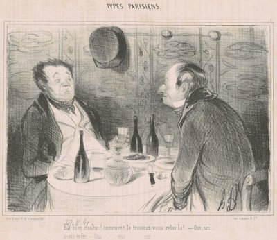 Vel smart! hvordan finner du denne! av Honoré Daumier