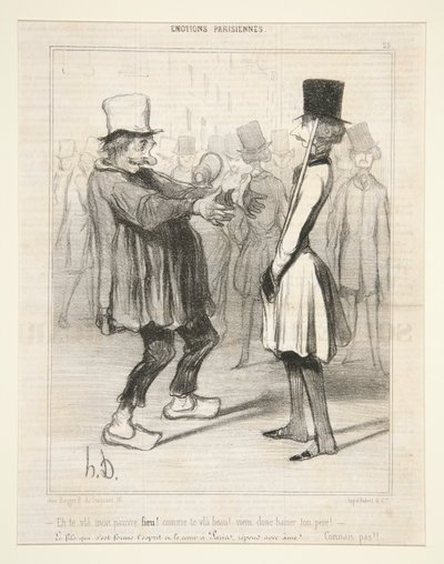 Eh, de er med av Honoré Daumier