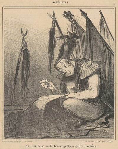 I ferd med å ...lage noen av Honoré Daumier