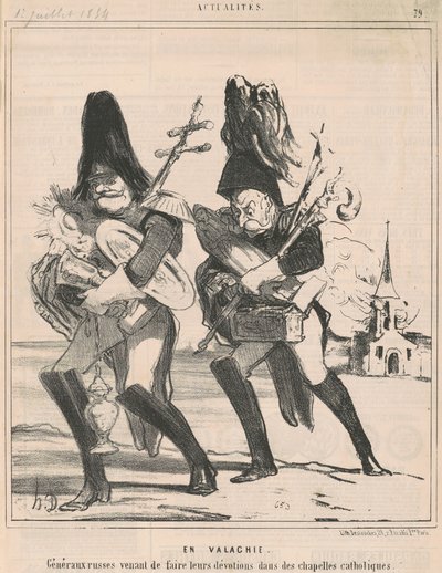 I Wallachia av Honoré Daumier