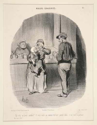 A vol av Honoré Daumier