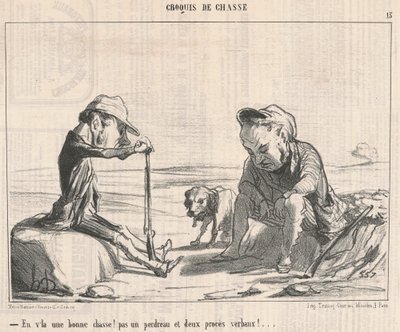 Her er en god jakt! ... av Honoré Daumier