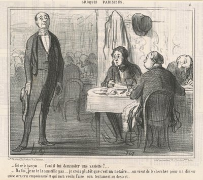 Er det gutten? av Honoré Daumier