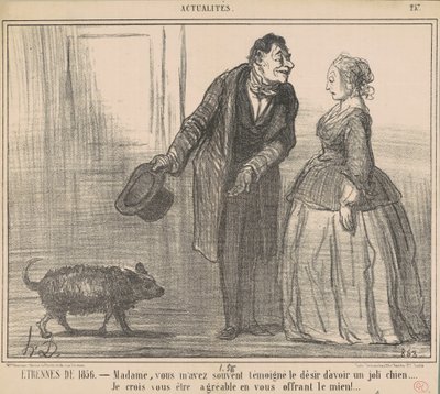 Gaver fra 1856 ... av Honoré Daumier