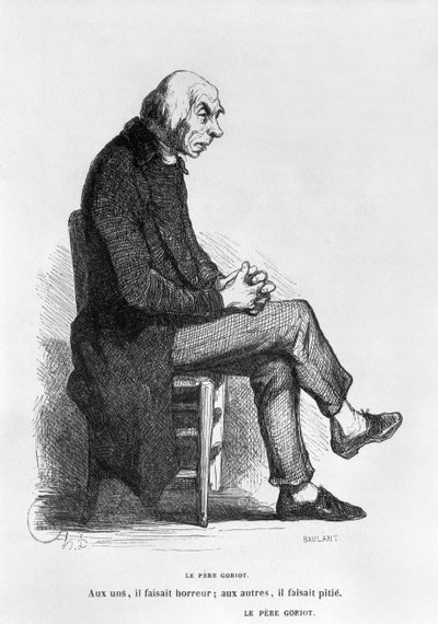 Fader Goriot, illustrasjon fra 