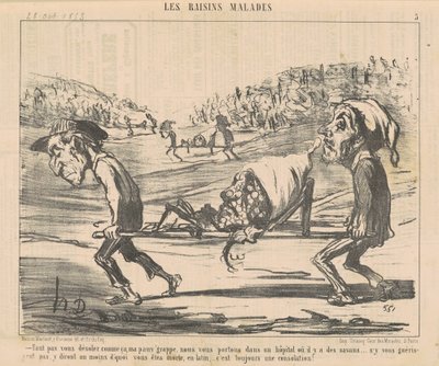 Ikke vær så lei deg... av Honoré Daumier