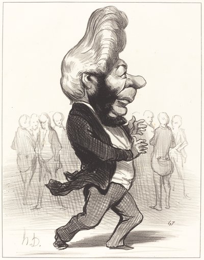Ferdinand Favre av Honoré Daumier