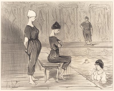 Å være en del av den bedre halvdelen... av Honoré Daumier