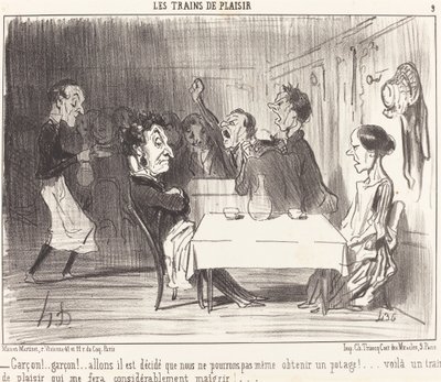Gutt!... gutt!... la oss gå det er bestemt... av Honoré Daumier