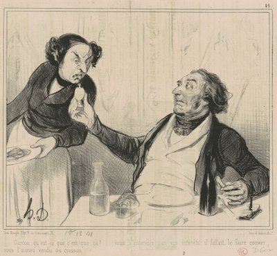 Gutt, hva er det?... av Honoré Daumier