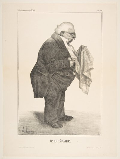 Harlé Père, publisert i La Caricature nr. 136, 5. juni 1833, 5. juni 1833. av Honoré Daumier